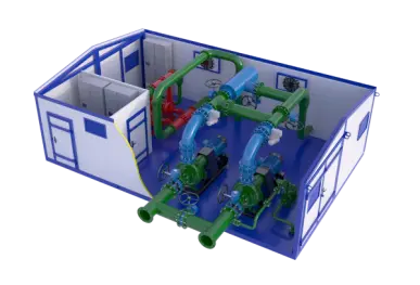 Модульное здание гостиницы